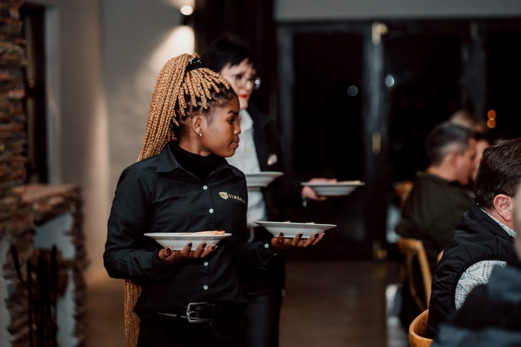 Couple celebrating their Safari Honeymoon in South Africa bushveld