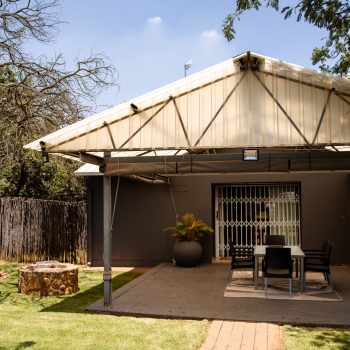 Luxury guest chalet at Simbali surrounded by natural bush setting