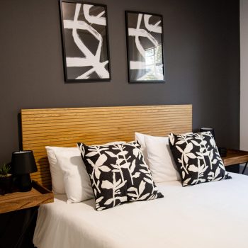 Spacious and elegant accommodation interior at Simbali