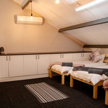 Spacious and elegant accommodation interior at Simbali