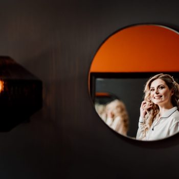 Elegant Simbali Bridal Suite with mirror, seating, and natural light